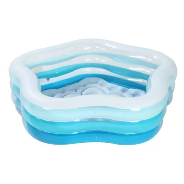 INTEX Pentagonal Summer Color Pool 6ft 1in x 5ft 11in x 1ft 9in